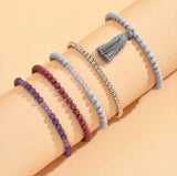 Purple Fog Bracelet Stack